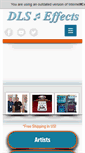 Mobile Screenshot of dlseffects.com